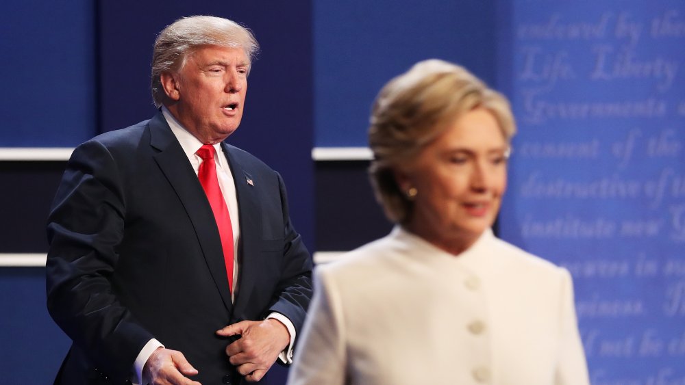 Clinton - Trump debates in 2016