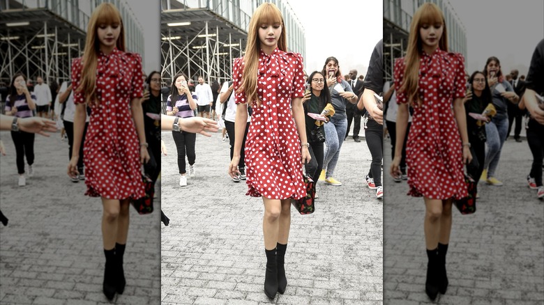 Lisa attending the Michael Kors SS 19 show in New York City