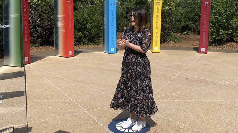 Princess Eugenie visiting Forest for Change at the Somerset House