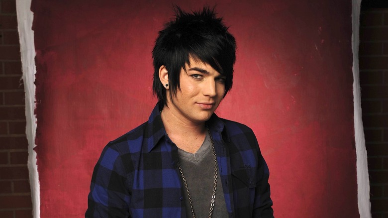 Adam Lambert posing