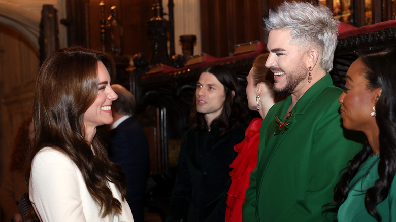 Adam Lambert, Beverly Knight, and Princess Catherine