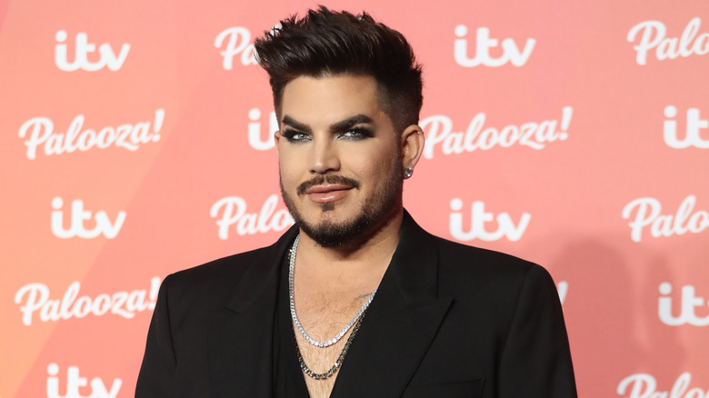 Adam Lambert posing