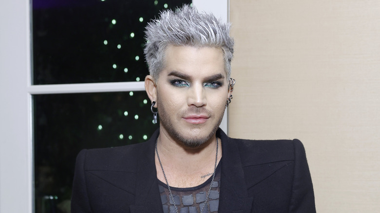 Adam Lambert posing