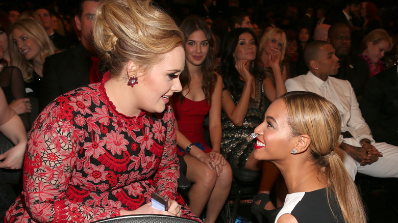 Adele and Beyonce