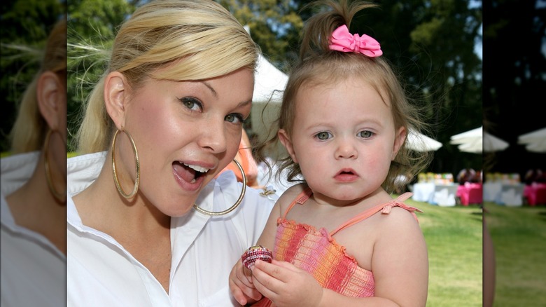 Shanna Moakler and baby Alabama