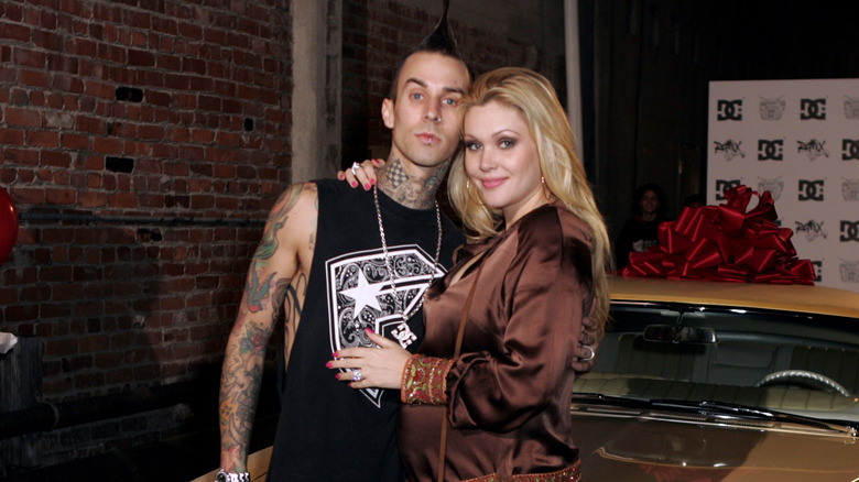 Travis Barker and pregnant Shanna Moakler