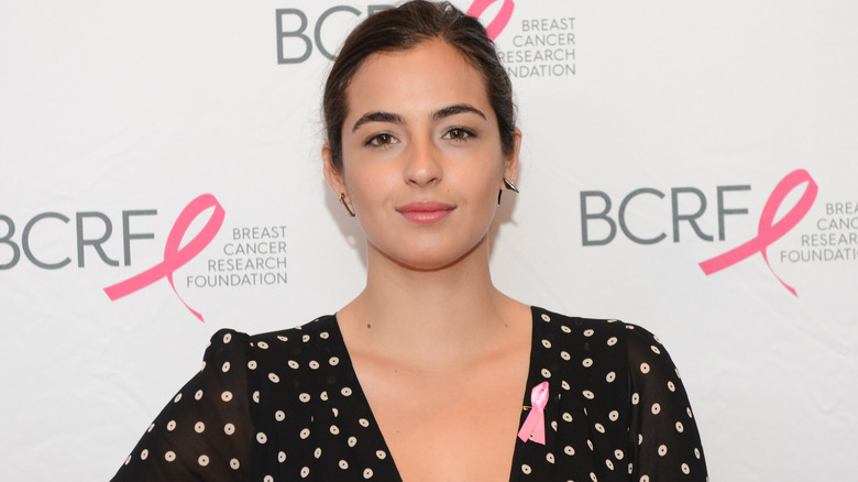 Alanna Masterson in polka dots