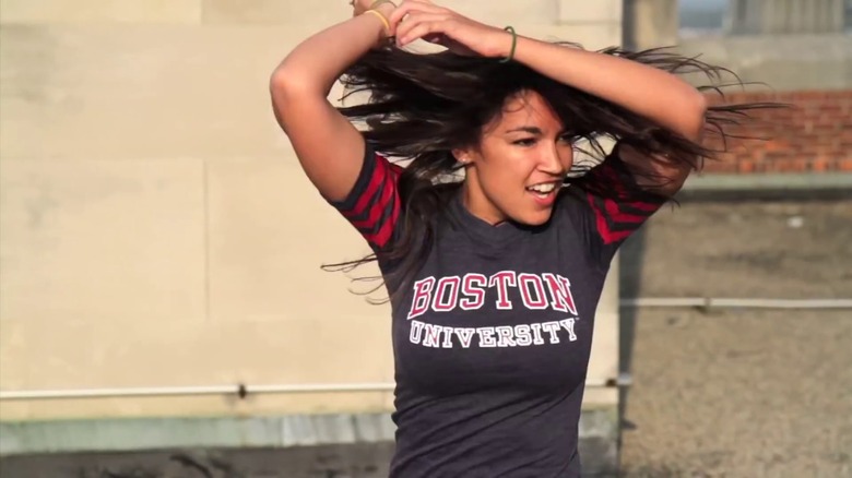 Alexandria Ocasio-Cortez in Boston University