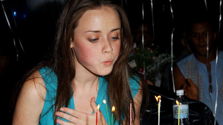 Alexis Bledel at her 21st birthday party