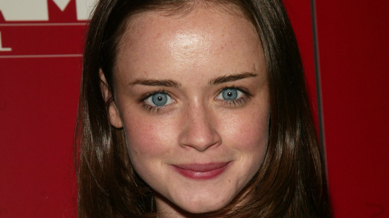 Young Alexis Bledel at an event