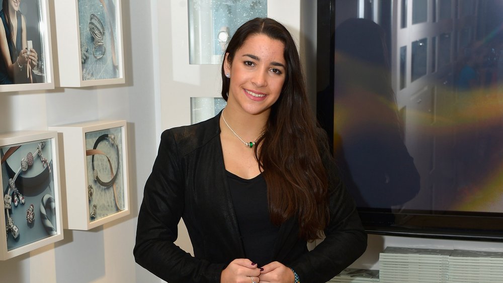 Aly Raisman at a Pandora event in 2013