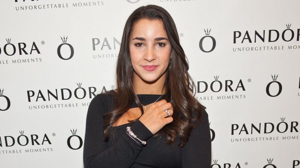 Aly Raisman at a Pandora event in 2012