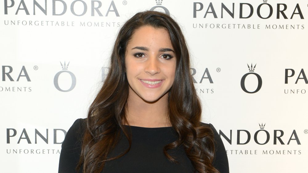 Aly Raisman at a Pandora event in 2013