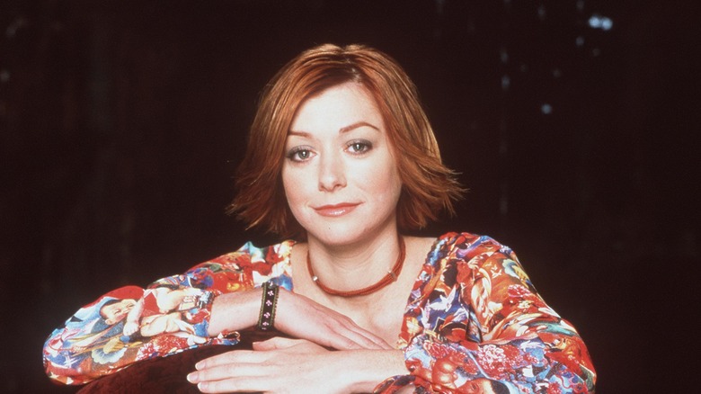 Alyson Hannigan looking serene