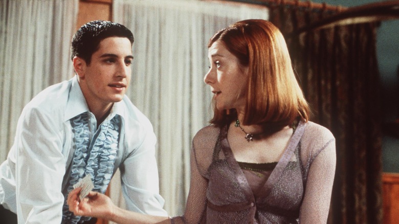 Alyson Hannigan acting in American Pie 