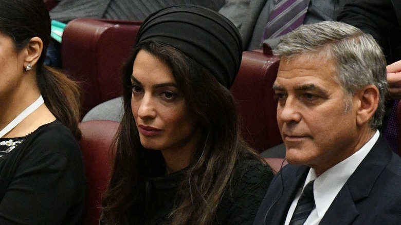 Amal Clooney and George Clooney