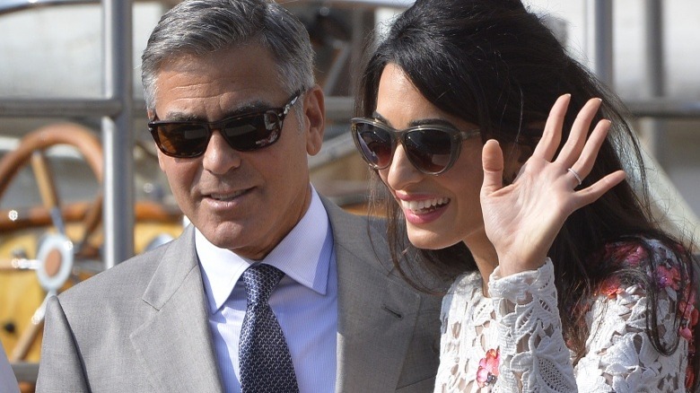 George Clooney and Amal Clooney