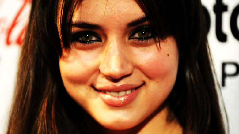 Ana de Armas smiling