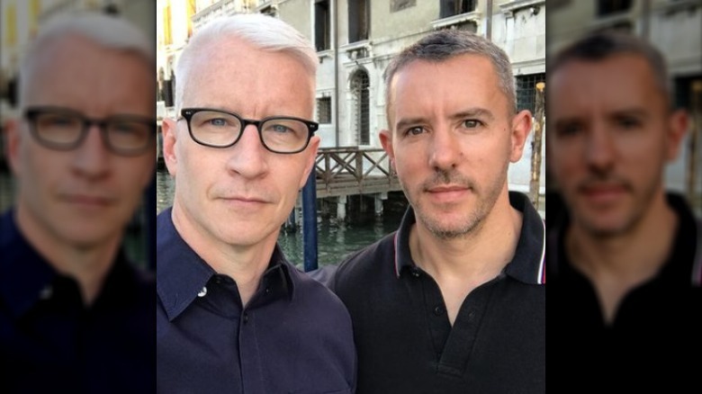 Anderson Cooper and Benjamin Maisani