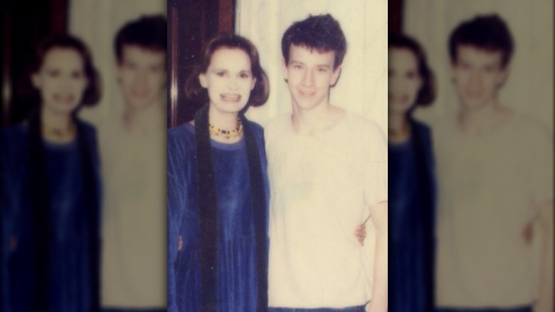 Anderson Cooper and Gloria Vanderbilt