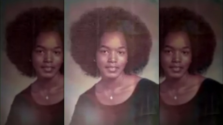 Angela Bassett as a teenager