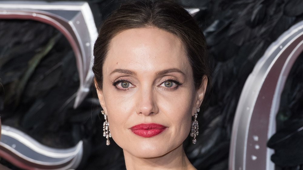 Angelina Jolie at a premier in 2019