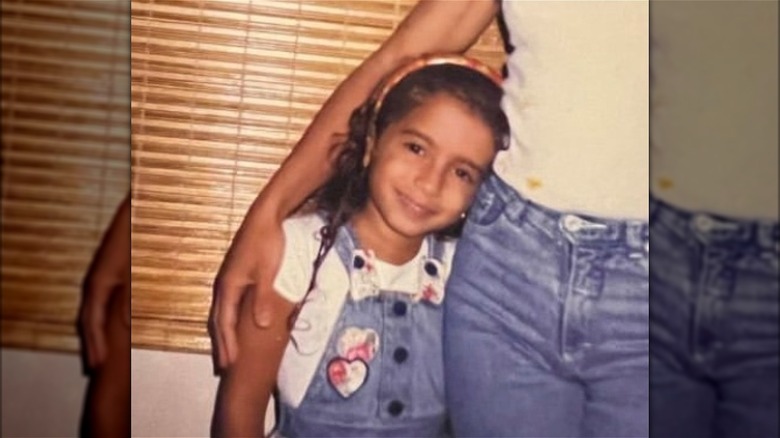 Anitta as a child