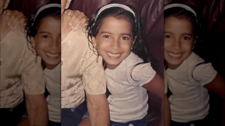 Anitta as a child