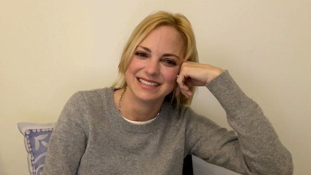 Anna Faris at a virtual event in 2020