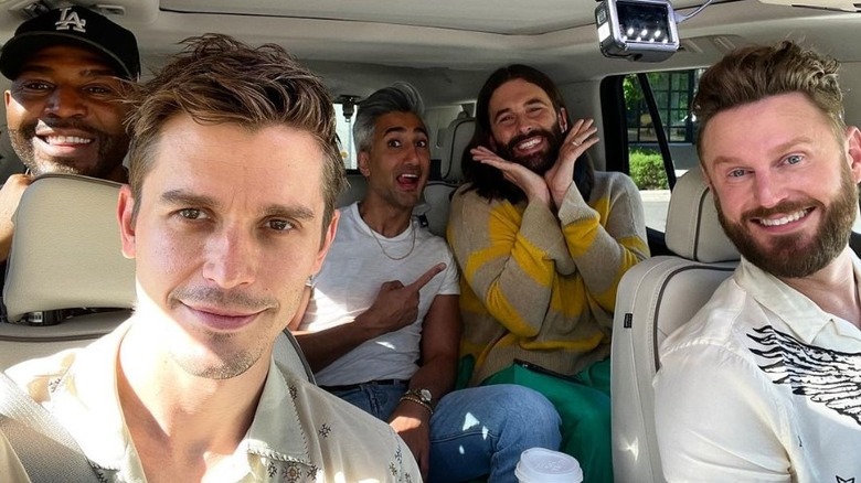 Antoni Porowski and the rest of the "Queer Eye" cast.