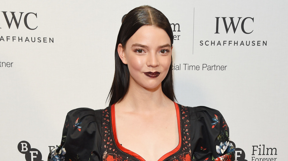 Anya Taylor-Joy at a dinner in 2016