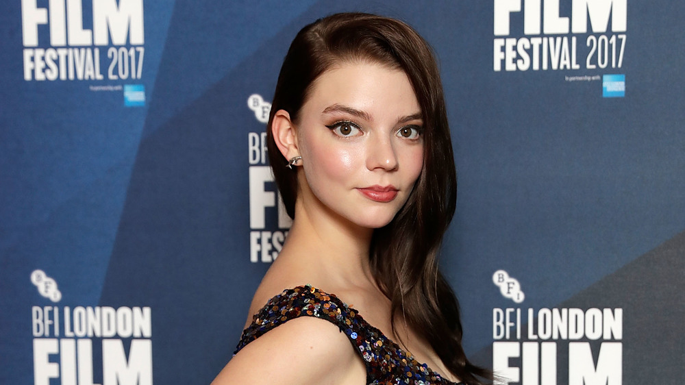 Anya Taylor-Joy at an awards show in 2017