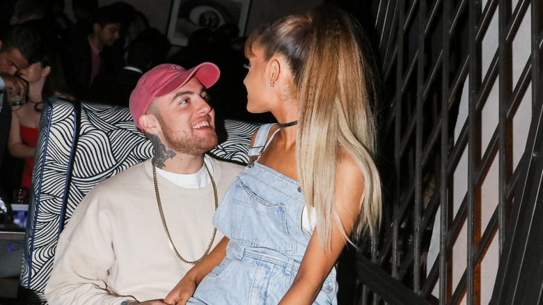 Mac Miller and Ariana Grande together