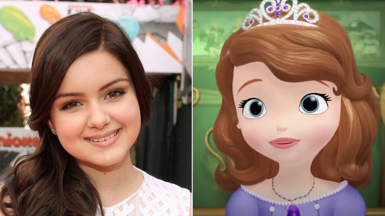 Ariel Winter smiling, Sofia the First