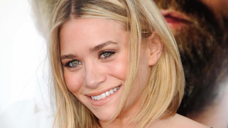 Ashley Olsen smiling