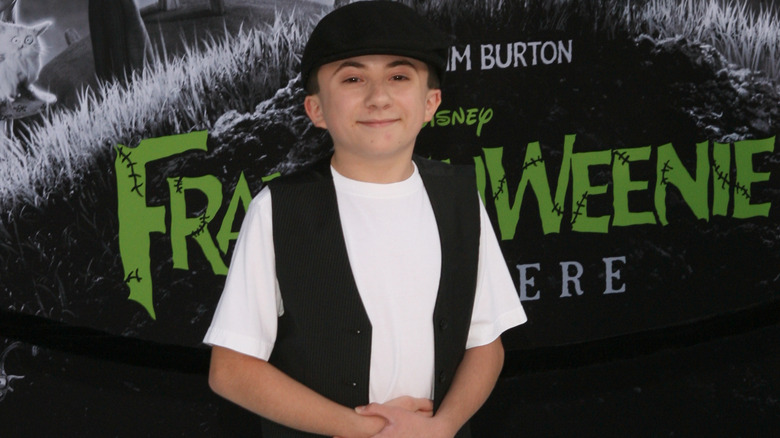 Atticus Shaffer smiling