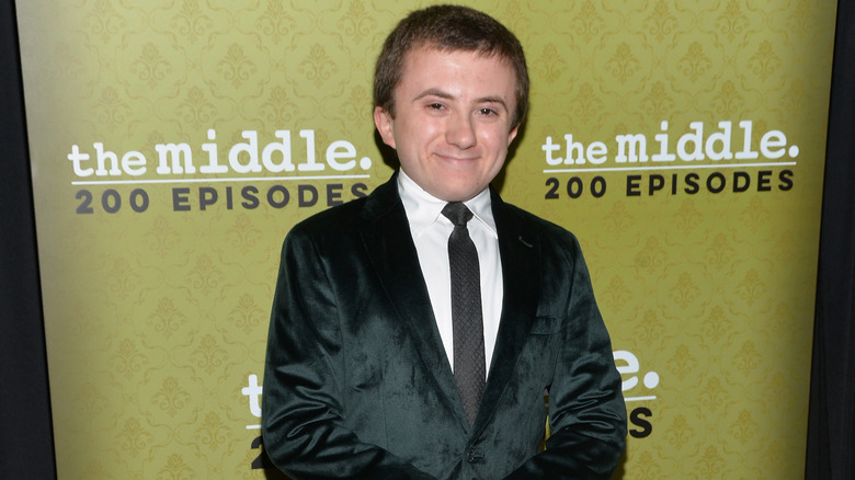 Atticus Shaffer smiling