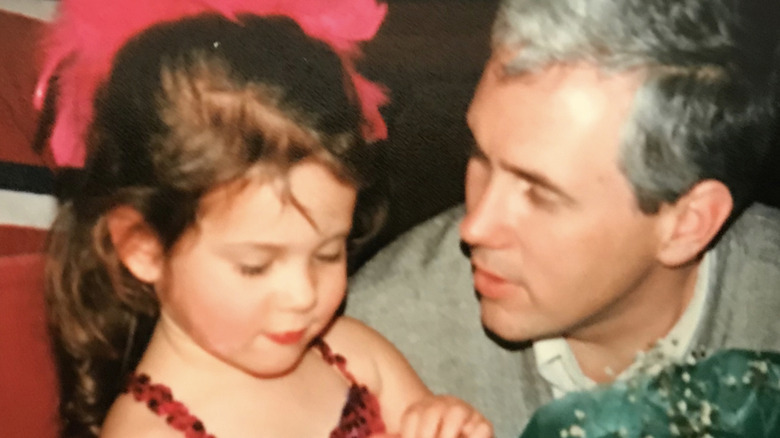 Charlotte Pence and father Mike Pence