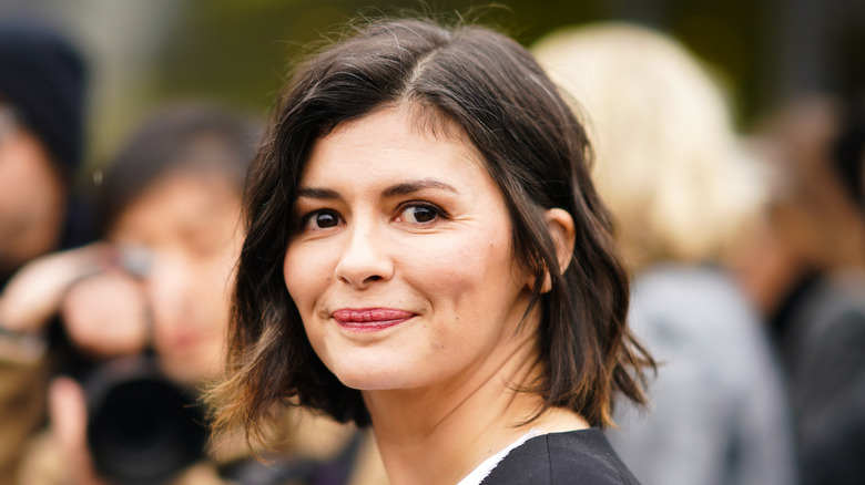 Audrey Tautou smiling