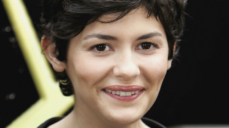 Audrey Tautou smiling