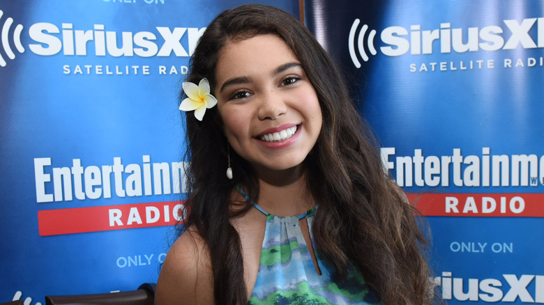 Auli'i Cravalho smiling