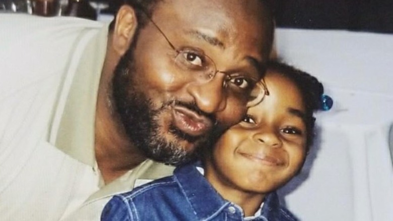 Ayo Edebiri and her father