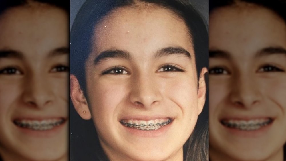 Ashley Iaconetti as a tween, close-up