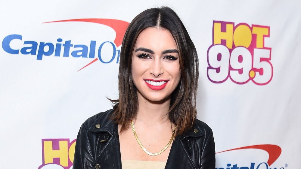 Ashley Iaconetti at a Christmas event in 2016