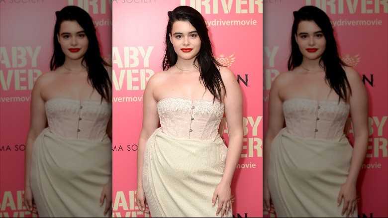 Barbie Ferreira with black hair 