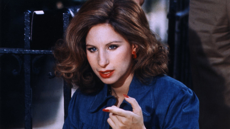 Barbra Streisand acting in The Way We Were