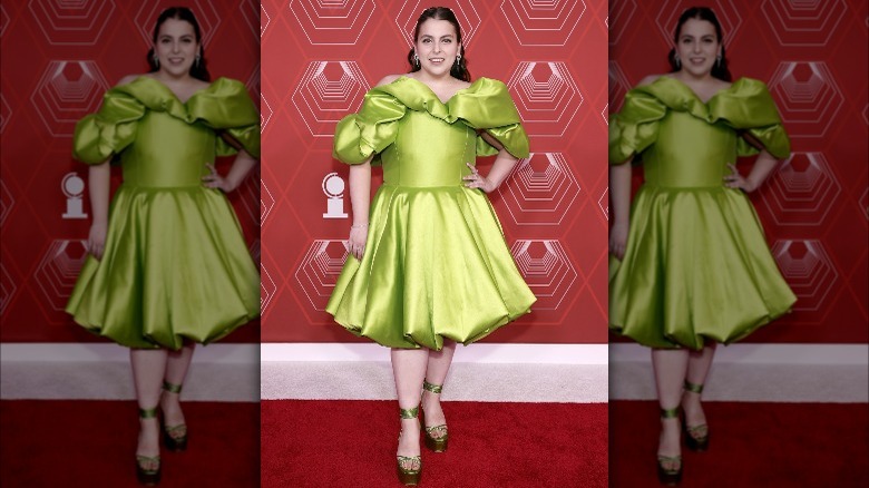 Beanie Feldstein smiling