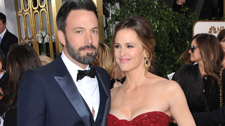 Ben Affleck and Jennifer Garner attending an event