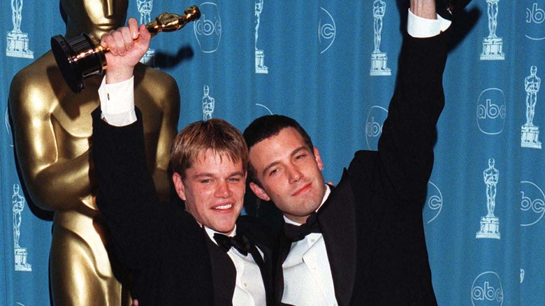 Ben Affleck and Matt Damon at the Oscars