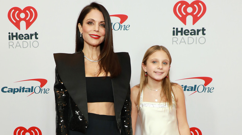 Bethenny Frankel with her daughter